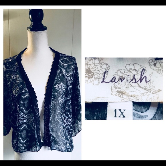 Lavish High Low Shrug - Picture 1 of 6